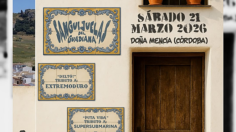 Sanguijuelas del Guadiana actuará en este pueblo de Córdoba en 2026