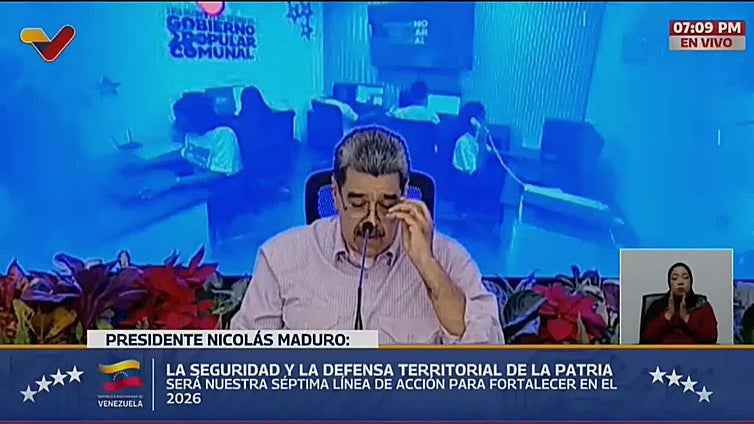 Maduro afirma que en Venezuela ya empezó el 2026, rumbo a la construcción de una "patria pacífica"