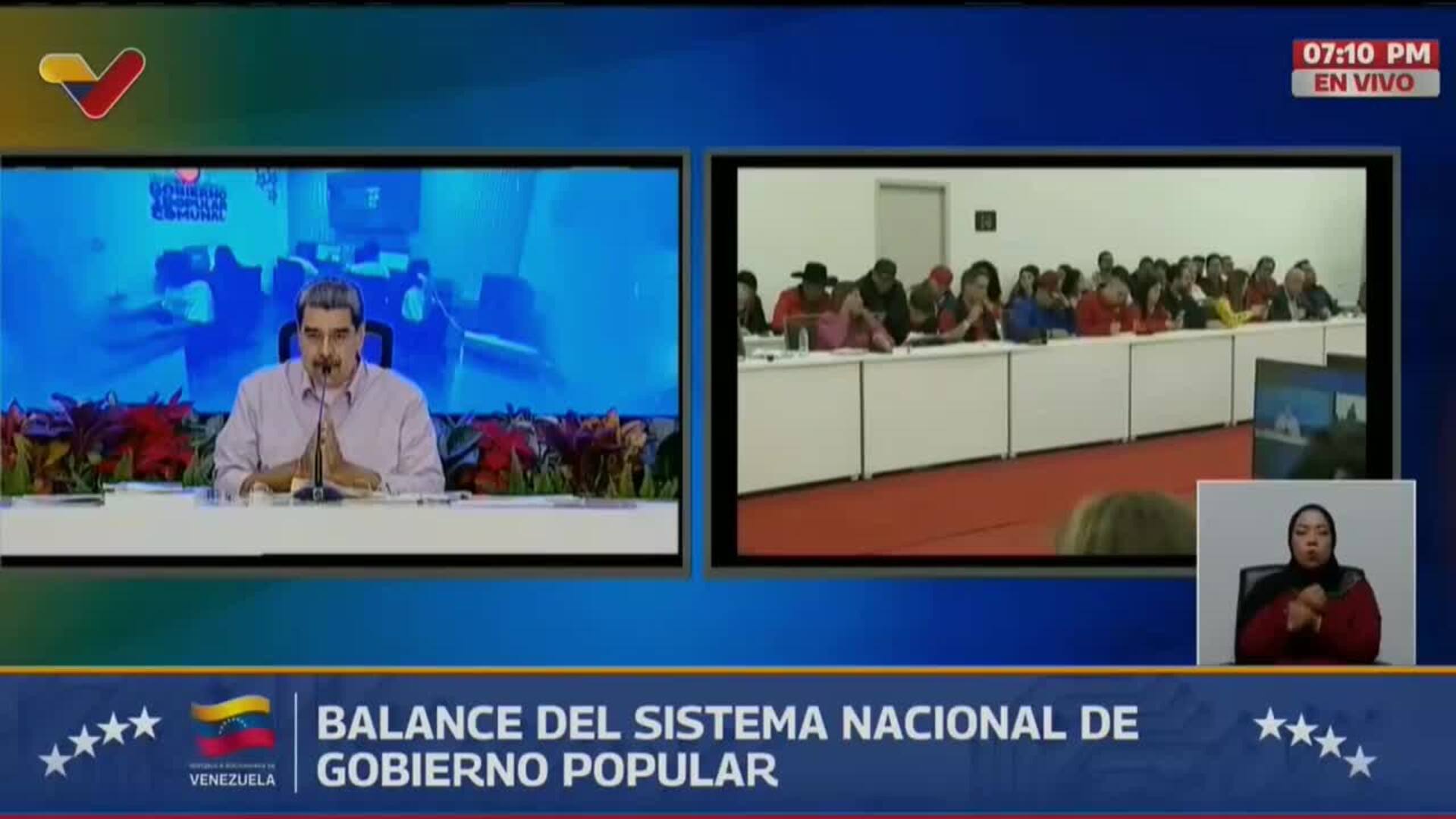 Maduro anuncia metas para una Venezuela &quot;pacífica&quot; en 2026 en medio de presiones de EE.UU.