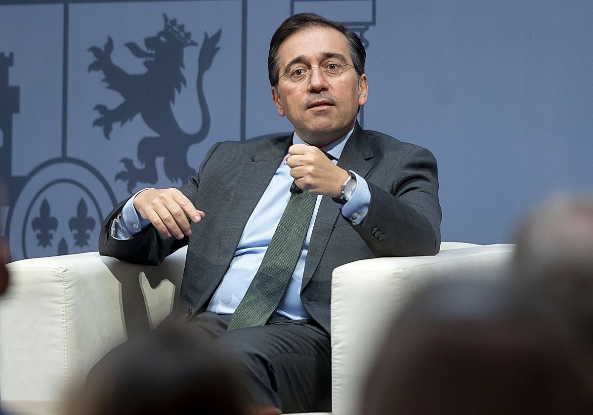 El ministro de Asuntos Exteriores, José Manuel Albares