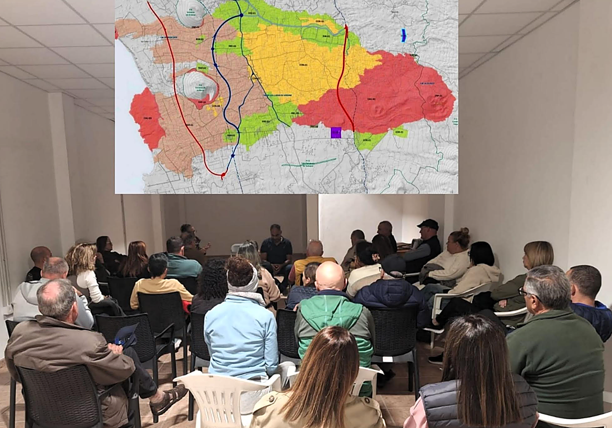 Reunión de los vecinos afectados