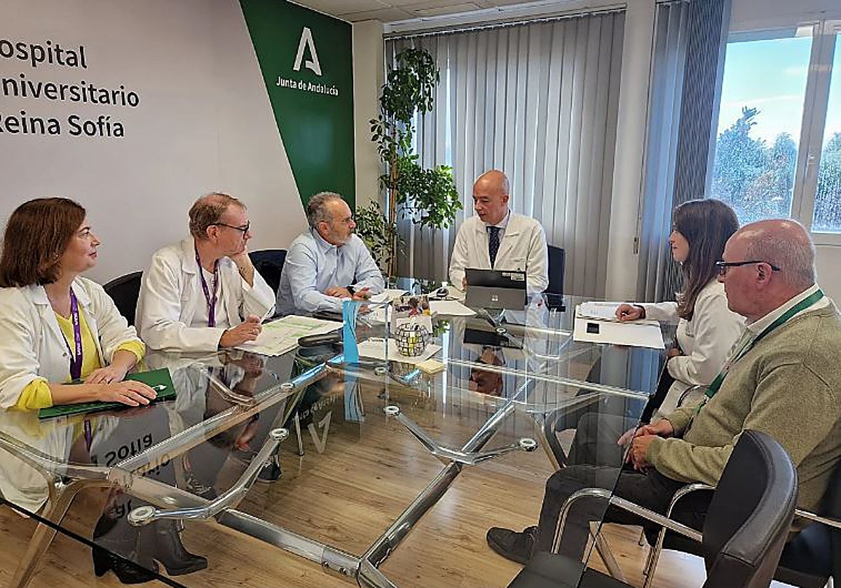 Reunión entre SATSE y la dirección del Hospital Reina Sofía de Córdoba