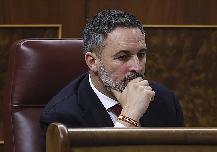 Abascal apunta al «colapso» del Gobierno y pide al PP presentar una moción de censura para convocar elecciones