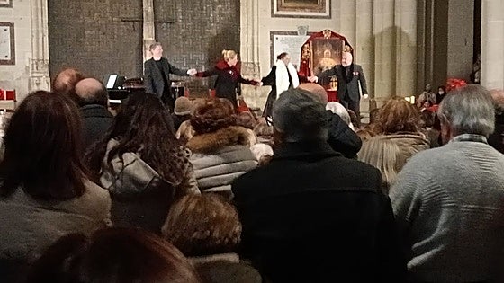 Un millar de personas llena la Catedral de Toledo en el Concierto de Navidad a beneficio de Cáritas