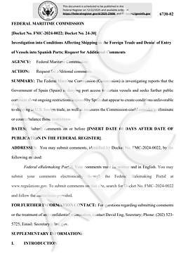 Image - The United States accuses Sánchez of discriminating against its ships and threatens to close its ports to Spain