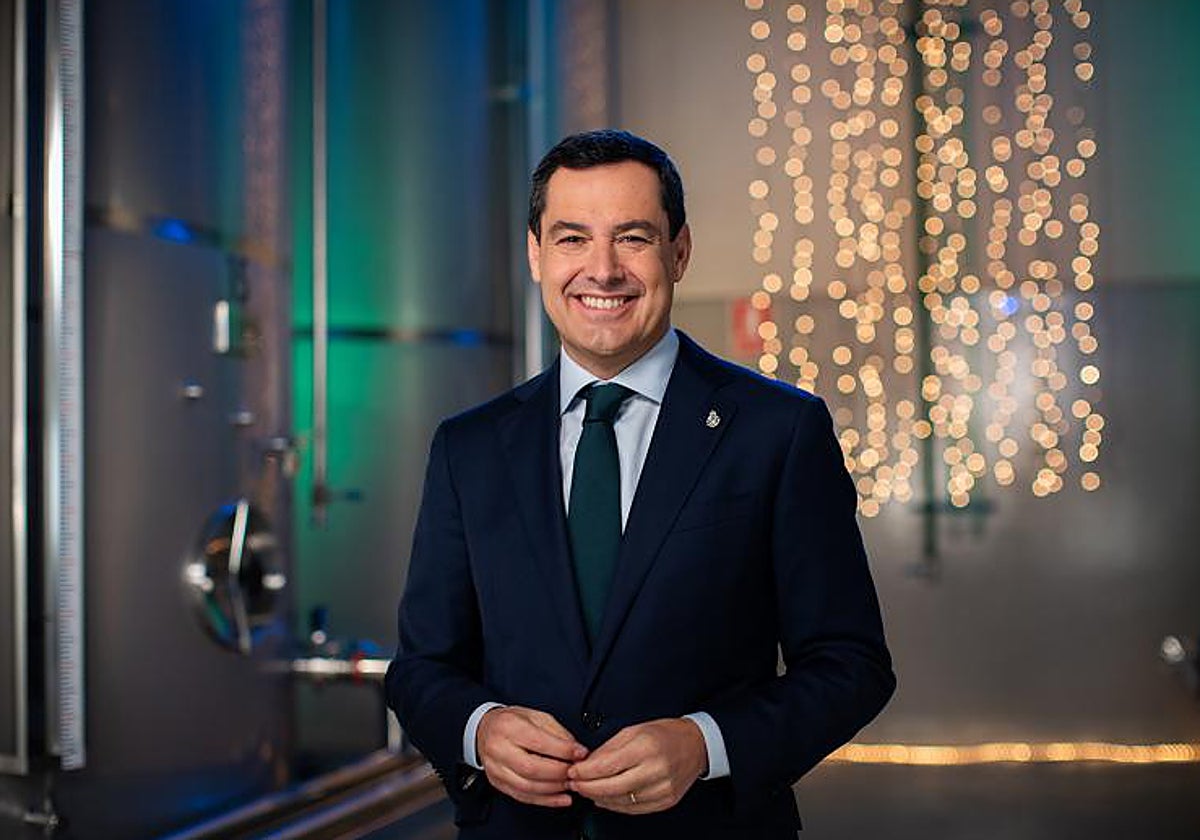Juanma Moreno ofrecerá su mensaje de fin de año 2025 desde Málaga