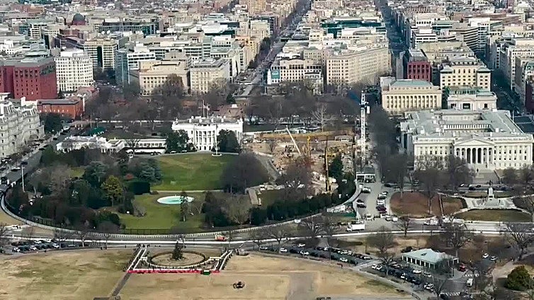 La Casa Blanca se alista para recibir el 2026
