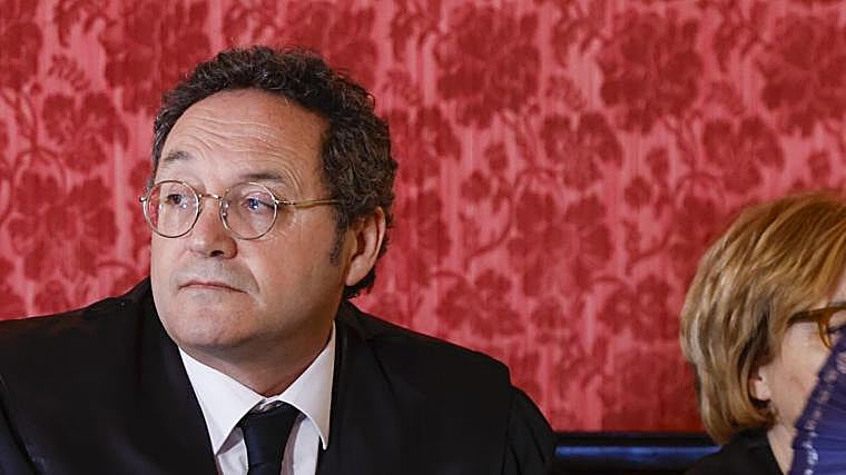 The State Attorney General, Álvaro García Ortiz, at the start of the trial