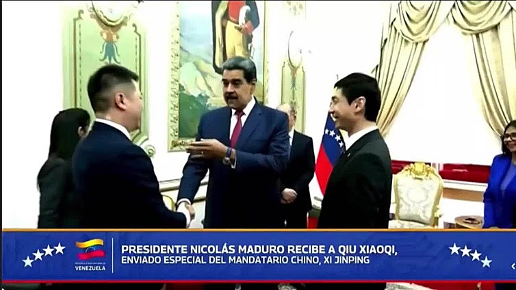Enviado especial de Xi Jinping visita a Maduro en medio de tensiones con Estados Unidos