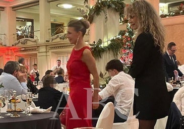 Yolanda Díaz despide el año en el hotel más lujoso de La Coruña