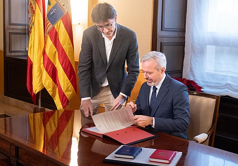 Una joven diputada por Teruel y la abogada Tabanera: esta es la lista completa del PP de  Azcón para las elecciones del 8-F en Aragón