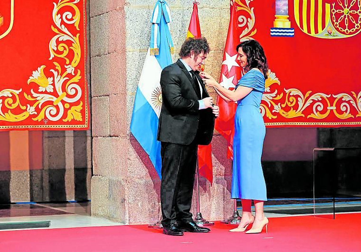 Ayuso se reúne con Milei en Buenos Aires en un contexto marcado por la ...