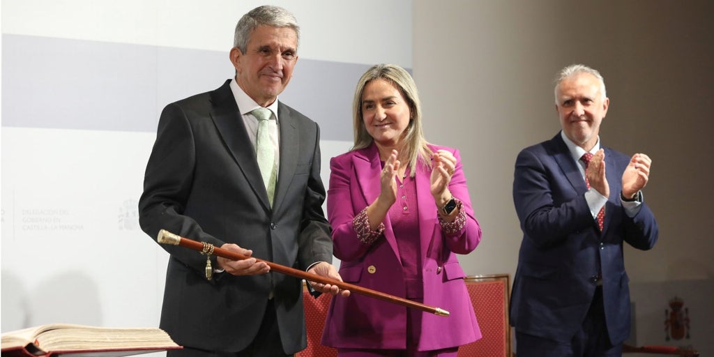 Sabrido toma posesión como nuevo delegado del Gobierno en Castilla-La Mancha prometiendo «diálogo y rigor» frente a «la crispación»