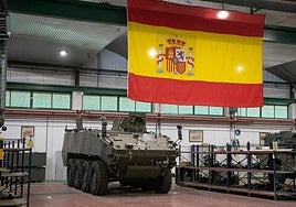 Defensa invertirá en Cerro Muriano 7 millones para el mantenimiento de los nuevos carros de combate blindados 8x8 Dragón