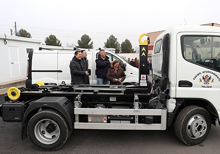 El Ayuntamiento de Toledo refuerza los servicios municipales con cinco nuevos vehículos