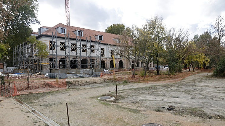 Inicio de las obras de la Real Casa de Campo