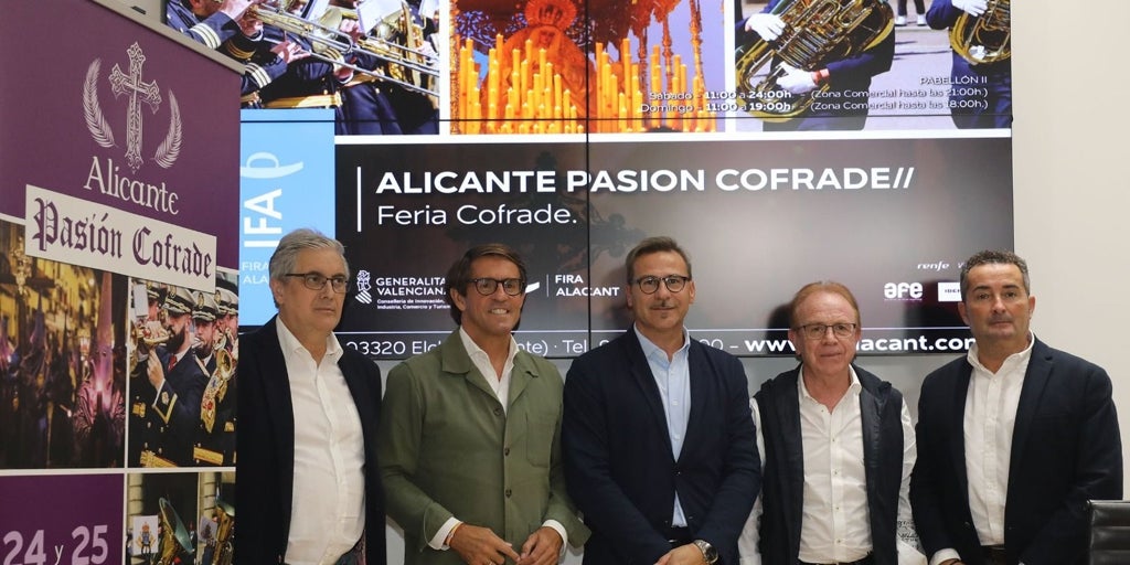 La feria Pasión Cofrade convierte a Alicante en epicentro de la Semana Santa