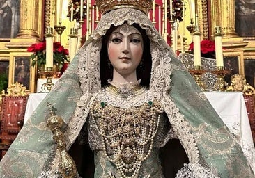 La Policía detiene a los presuntos autores del robo de los tres anillos de la Virgen de la O de Lucena