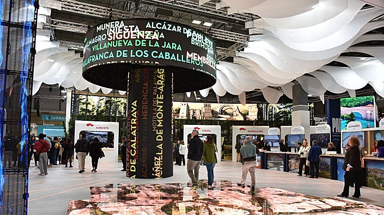Stand de Castilla-La Mancha em Fitur