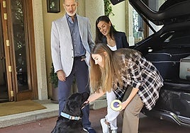 De Jan a los perros guía de la ONCE: la Infanta Sofía continúa definiendo su perfil institucional