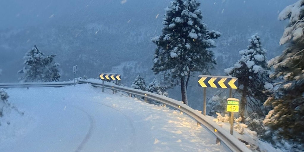 Cerrada al tráfico la CM-3204, que deja sin acceso al Parque Natural de los Calares del Mundo y de la Sima, en Albacete