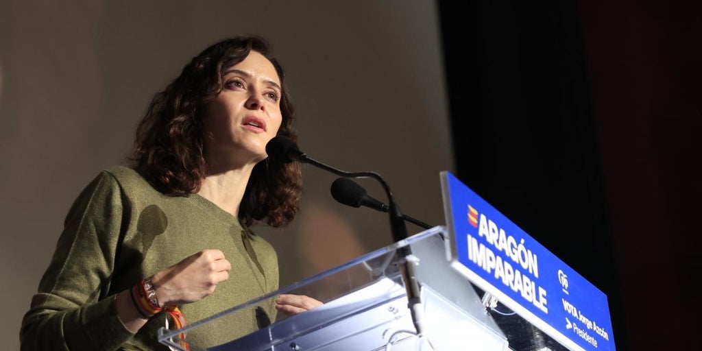 Ayuso anuncia una nueva rebaja de medio punto del IRPF en Madrid este año