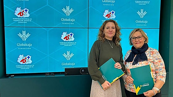 Globalcaja y la Hermandad de Donantes de Sangre de Ciudad Real se unen para respaldar las colectas en la provincia