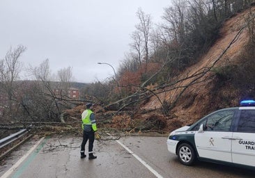 En alerta naranja el río Duerna, en León, y el Huebra, en Salamanca, por el incremento de sus caudales