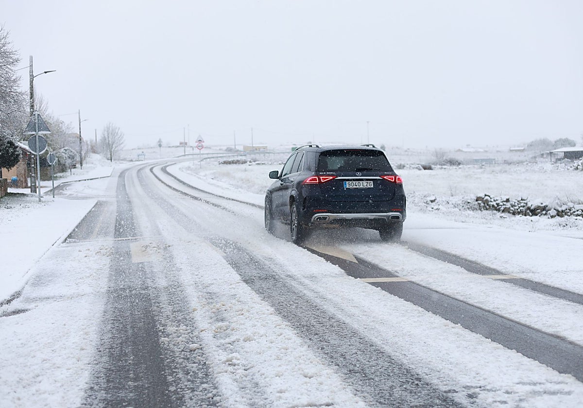 Nieve en la provincia de Zamora