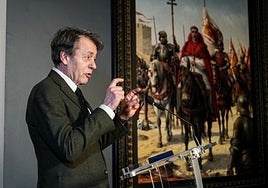 Ferrer-Dalmau recorre en una exposición en Valladolid la historia de España con sus «gestas y gestos»