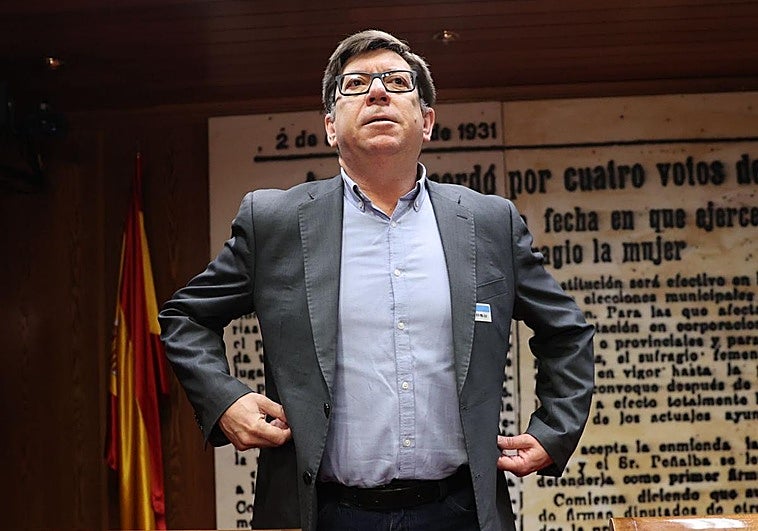 Salazar ha viajado varias veces a Zaragoza durante la campaña para asesorar a Alegría