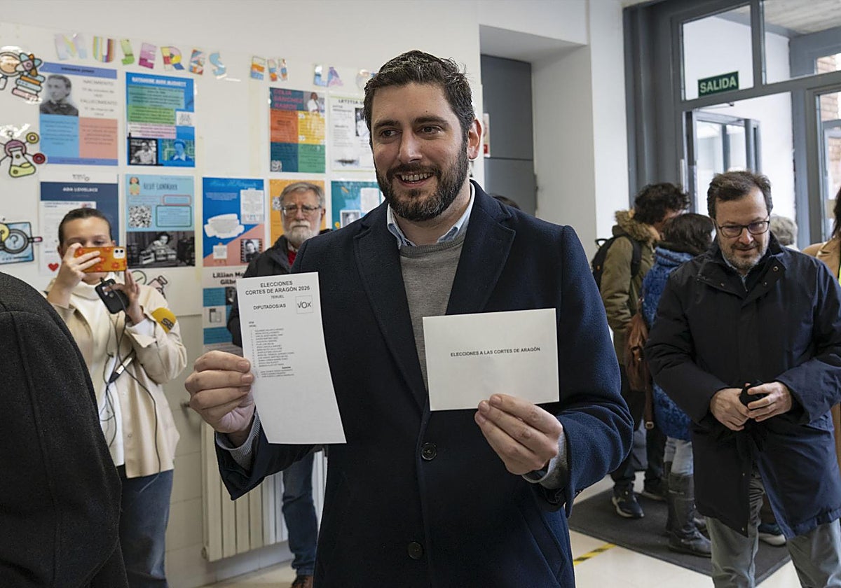 Aragón confirma a Vox como imprescindible para que el PP gobierne