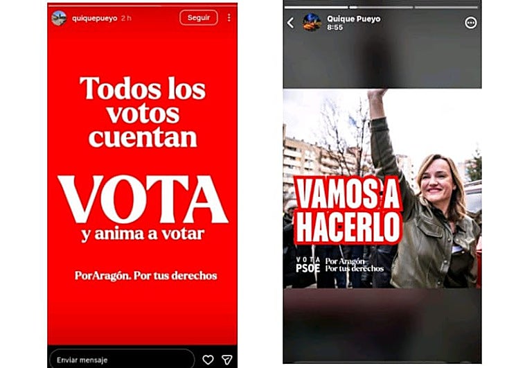 Vox denuncia al alcalde socialista de un pueblo de Huesca por «pedir el voto en plena jornada de reflexión» para Alegría