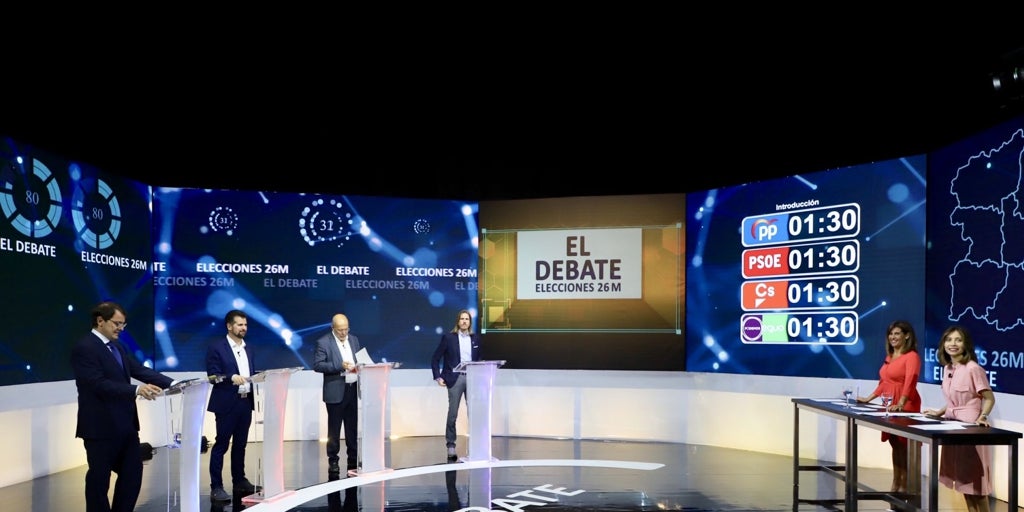 Los debates electorales de Castilla y León se celebrarán los días 3 y 10 de marzo