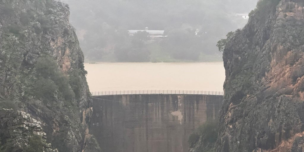 La presa fallida de Málaga que ha estado en peligro de rebosar