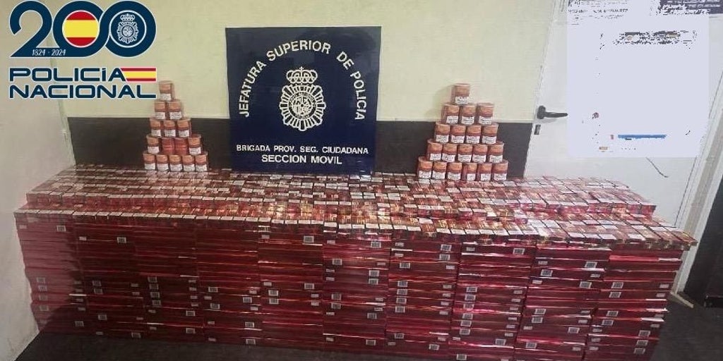 Cazan a una pasajera con ocho maletas repletas de tabaco de contrabando angoleño en la estación Sur
