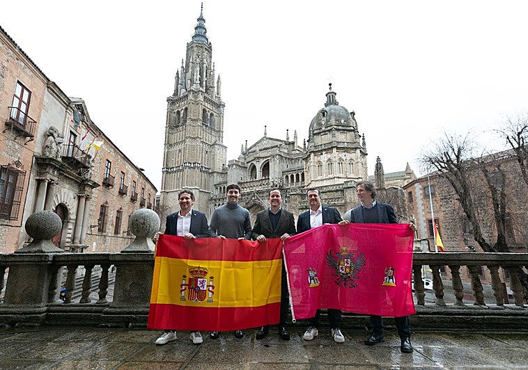 Los campeones toledanos de la Eurocopa de fútbol, profetas en su tierra: «sois un orgullo para la ciudad»