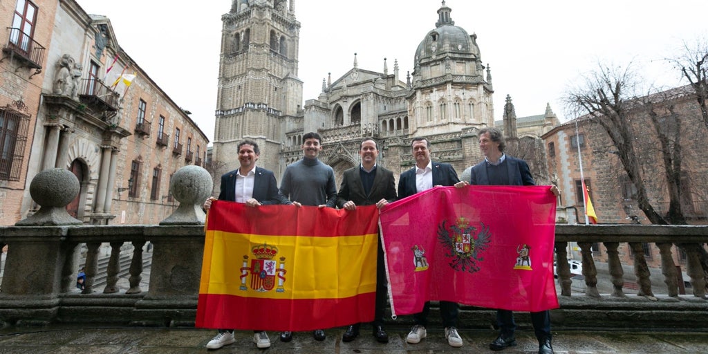 Los campeones toledanos de la Eurocopa de fútbol, profetas en su tierra: «sois un orgullo para la ciudad»