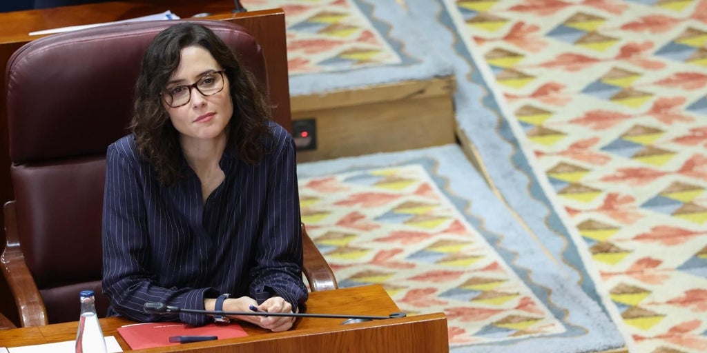 La Asamblea rechaza la financiación pactada por Sánchez con ERC: «No vamos a permitir que se robe a los madrileños»