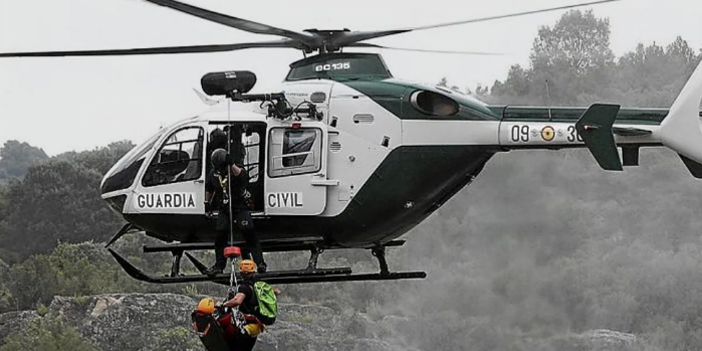 La Guardia Civil de Jaén rescata a un hombre en Quesada