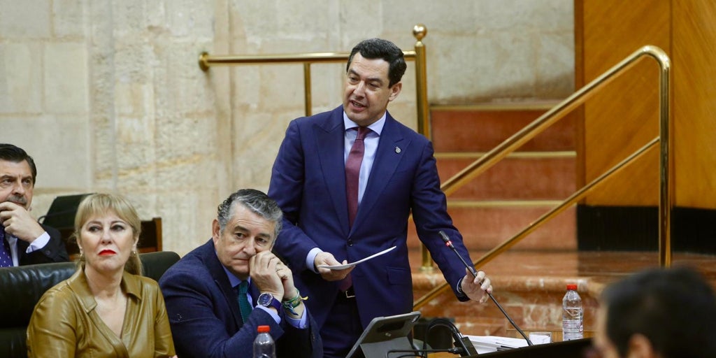 Juanma Moreno: «El temporal ha arrasado, los daños son más graves de lo que pensábamos»