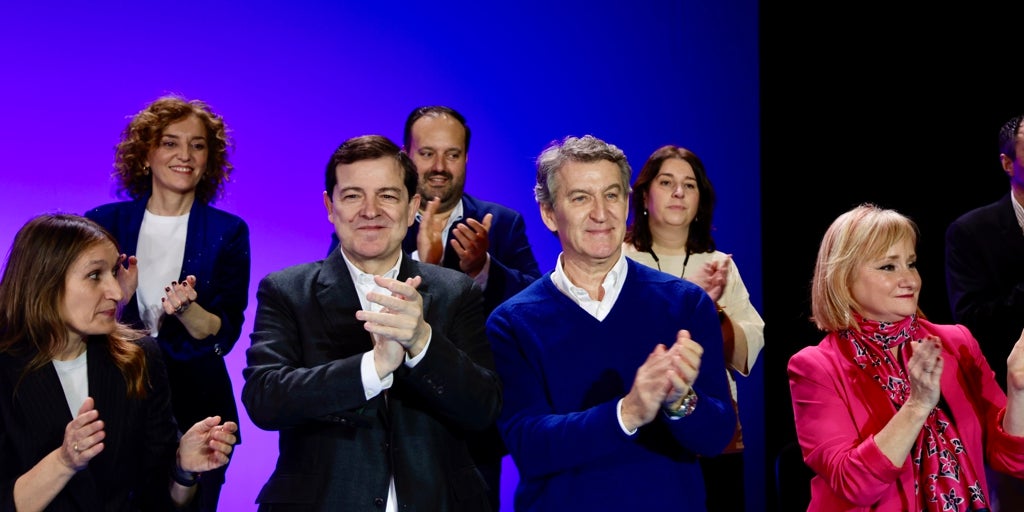 Feijóo: «Óscar López jamás le llegará a la suela de los zapatos a Lambán y Sánchez tampoco»