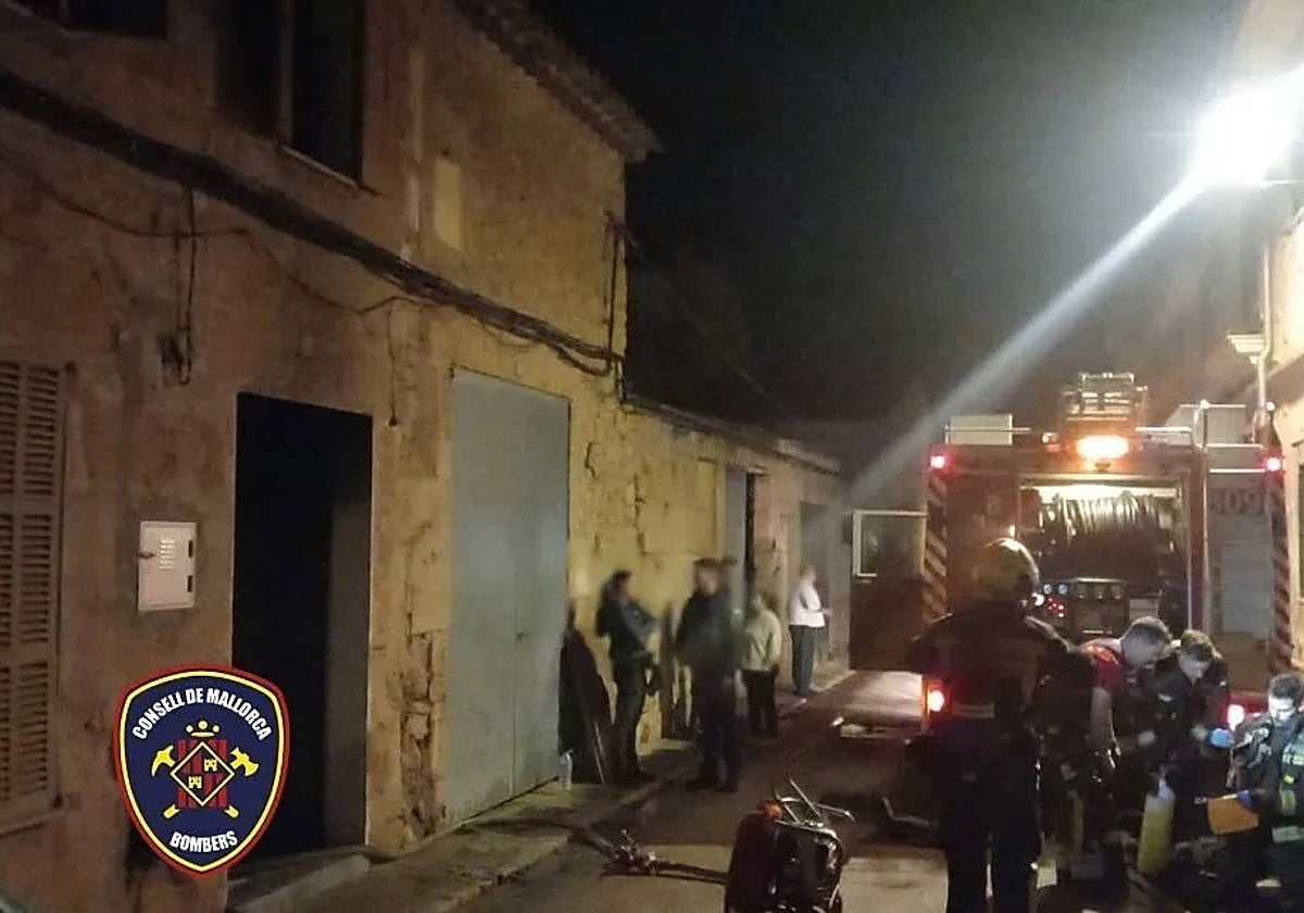 Muere una mujer de 80 años en el incendio de su vivienda en Mallorca