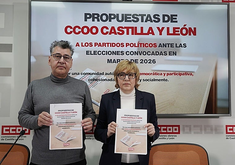 CCOO remite a todos los partidos menos a Vox sus propuestas basadas en un «cordón democrático» a la «ultraderecha»