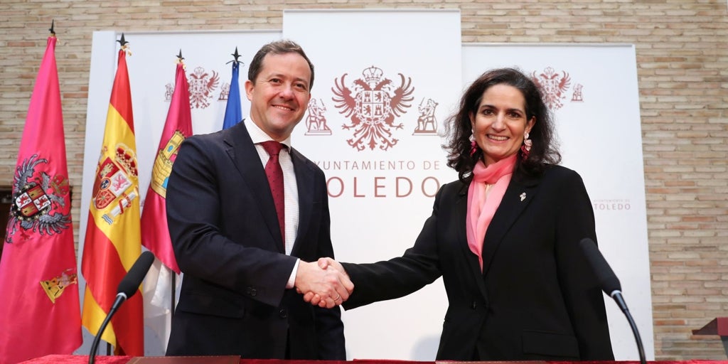 Velázquez apuesta por el turismo idiomático en Toledo a través de un convenio con la Fundación Ortega-Marañón