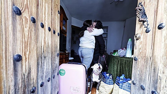 Los vecinos que no pueden volver a Grazalema serán realojados por sus vecinos en el pueblo