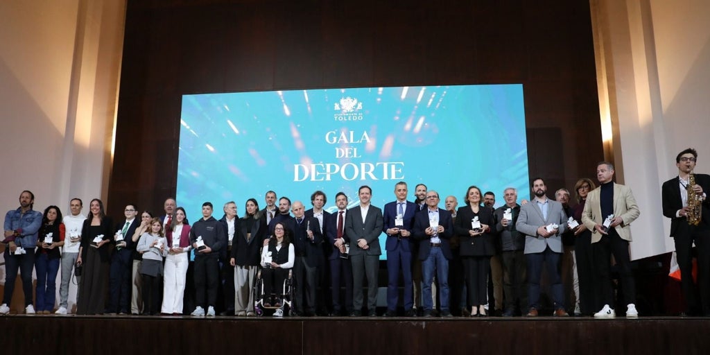 Toledo premia a personas, instituciones y clubes del mundo del deporte