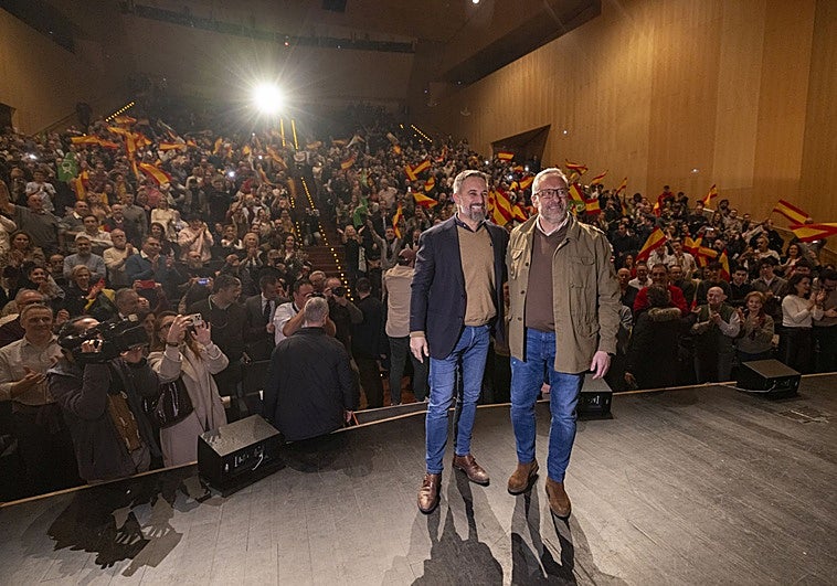 Abascal arranca con cinco actos la precampaña de Vox de en Castilla y León