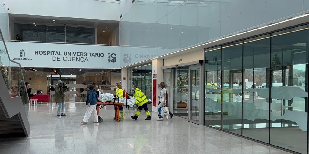 Herido un trabajador tras sufrir el aplastamiento de una pierna en una empresa de Cuenca