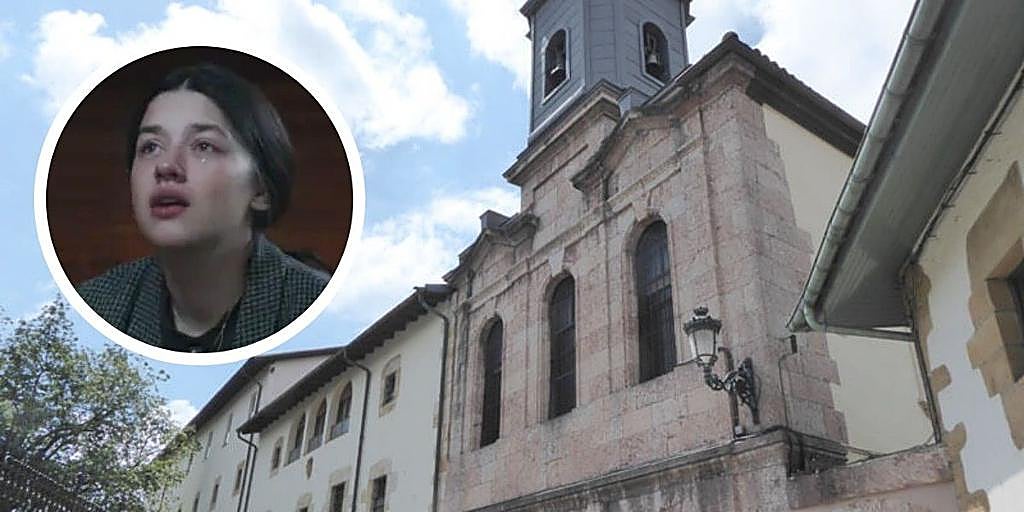 El convento y la parroquia de  Los domingos  están en Vizcaya: cómo vivieron el rodaje, su uso real y si se pueden visitar